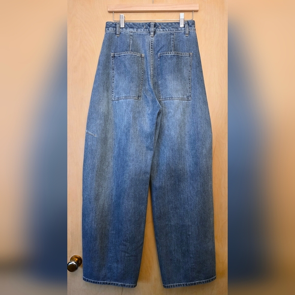 Tibi Sid Jeans Denim Classic Wash Size 25, 29" waist 39" hip - Picture 3 of 13
